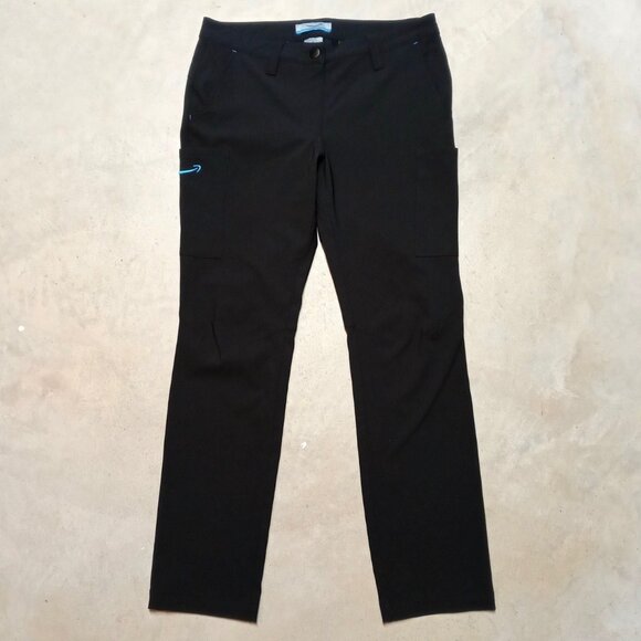 Amazon Luly Yang Womens Pants MEDIUM (8-10) Employee Cargo Performance Stretch - Picture 1 of 9